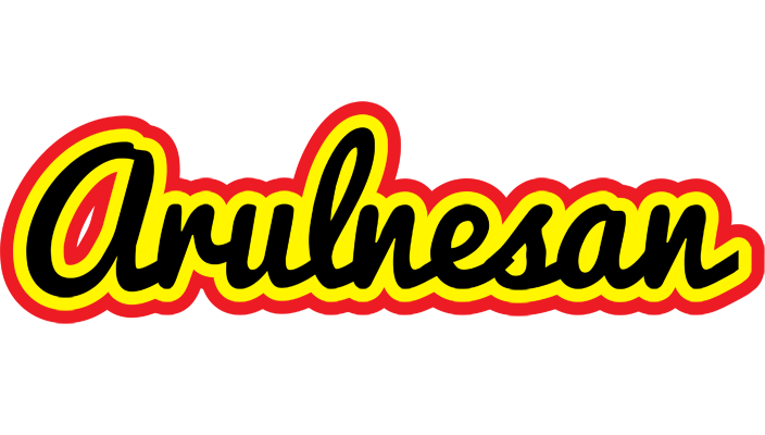 Arulnesan flaming logo