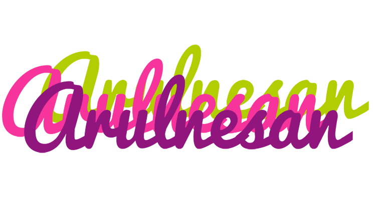 Arulnesan flowers logo