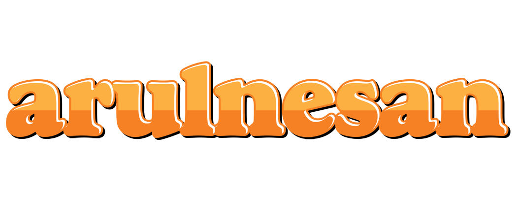 Arulnesan orange logo