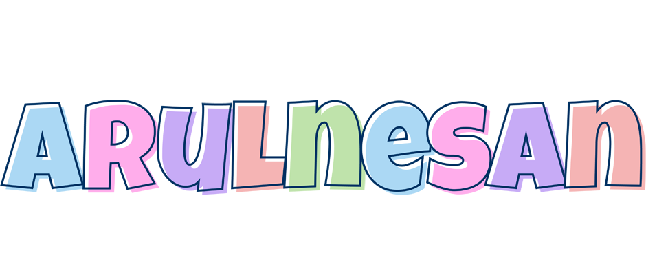 Arulnesan pastel logo