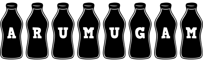 Arumugam bottle logo