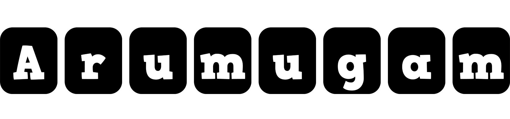 Arumugam box logo