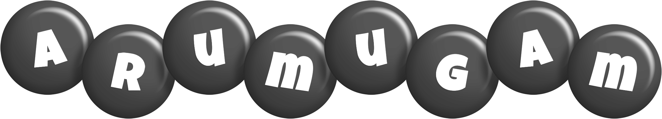Arumugam candy-black logo
