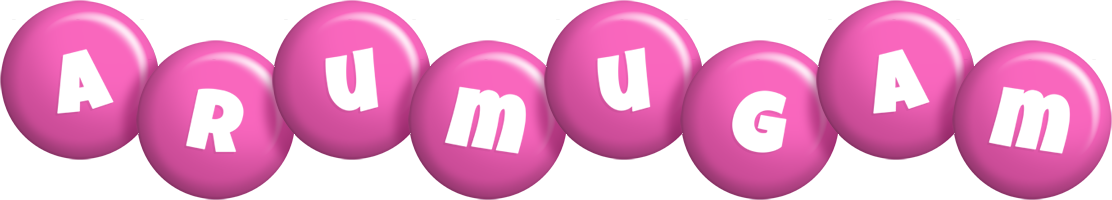 Arumugam candy-pink logo