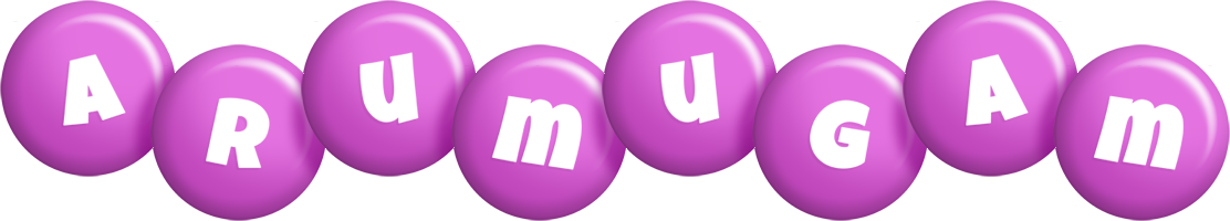 Arumugam candy-purple logo