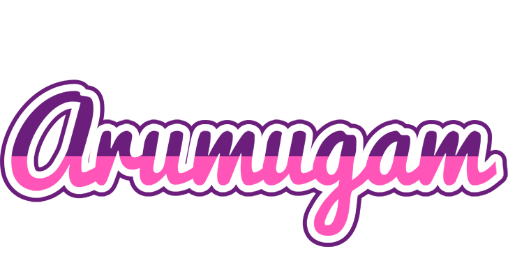Arumugam cheerful logo