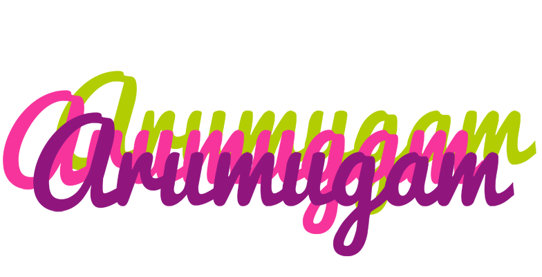 Arumugam flowers logo
