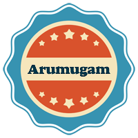 Arumugam labels logo