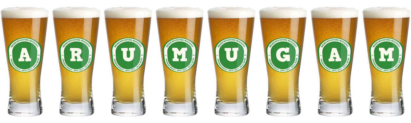 Arumugam lager logo