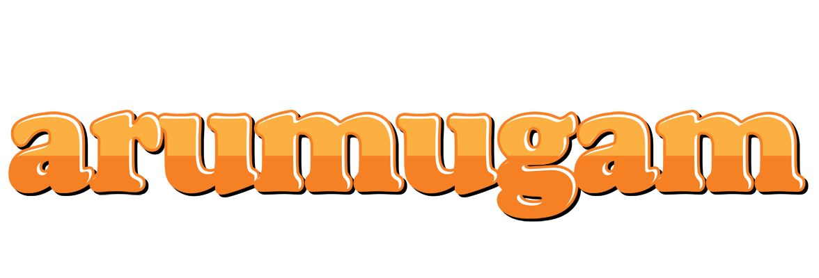 Arumugam orange logo