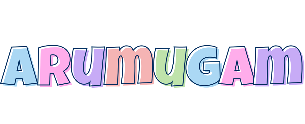 Arumugam pastel logo