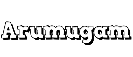 Arumugam snowing logo