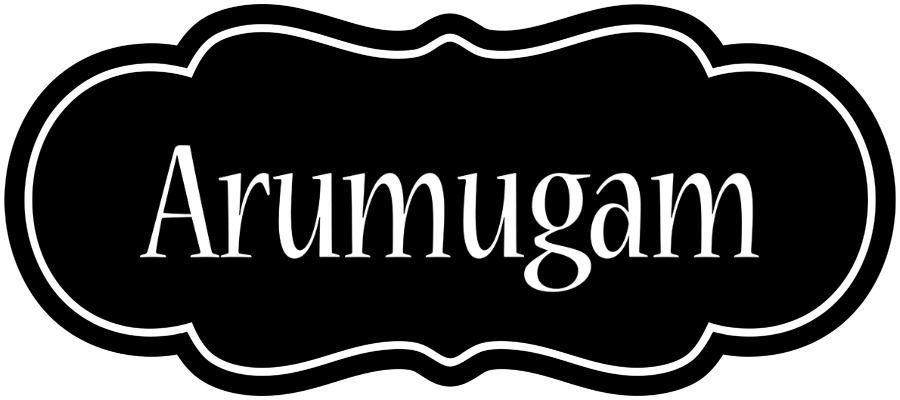 Arumugam welcome logo
