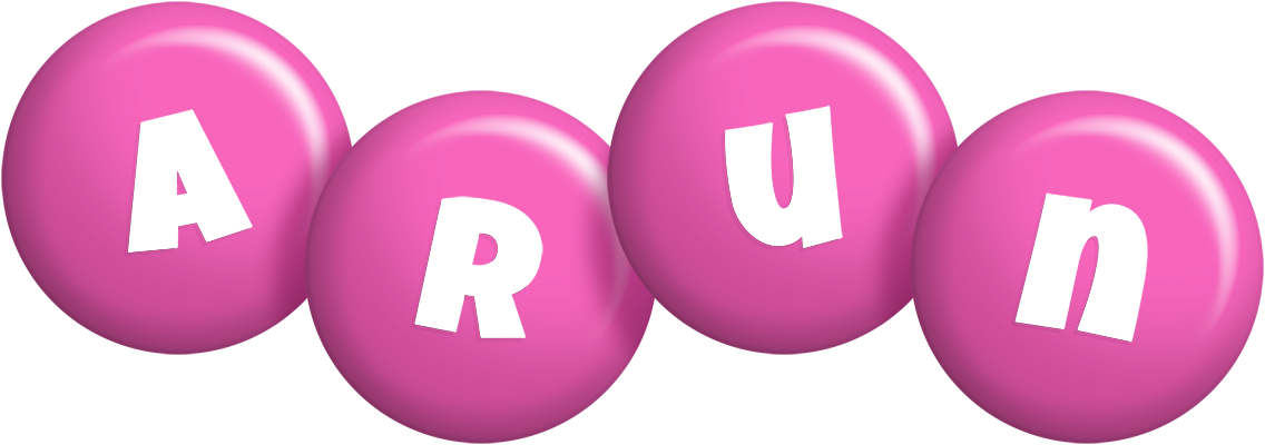 Arun candy-pink logo