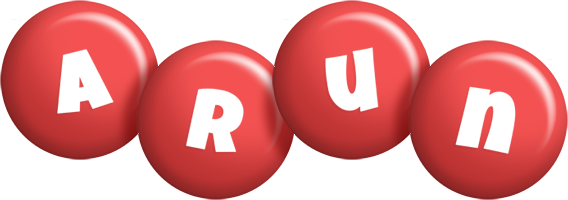 Arun candy-red logo