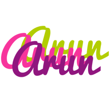Arun flowers logo