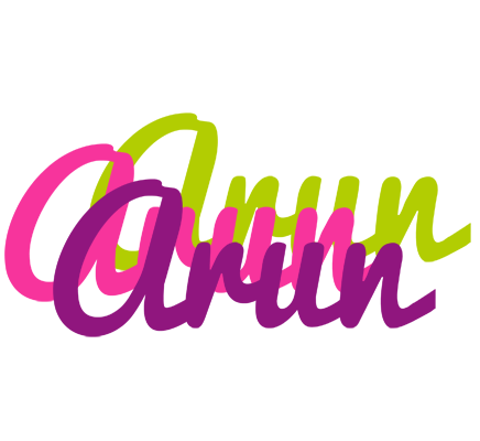 Arun flowers logo