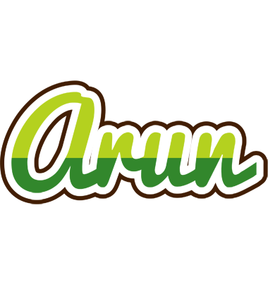 Arun golfing logo