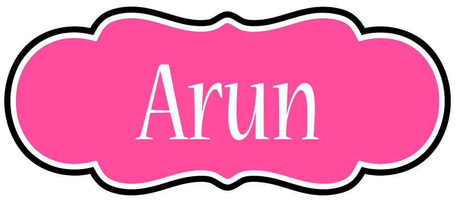 Arun invitation logo