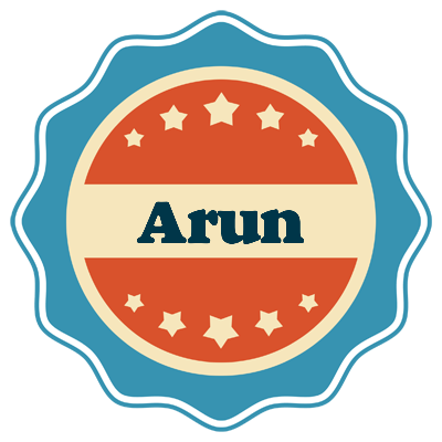 Arun labels logo