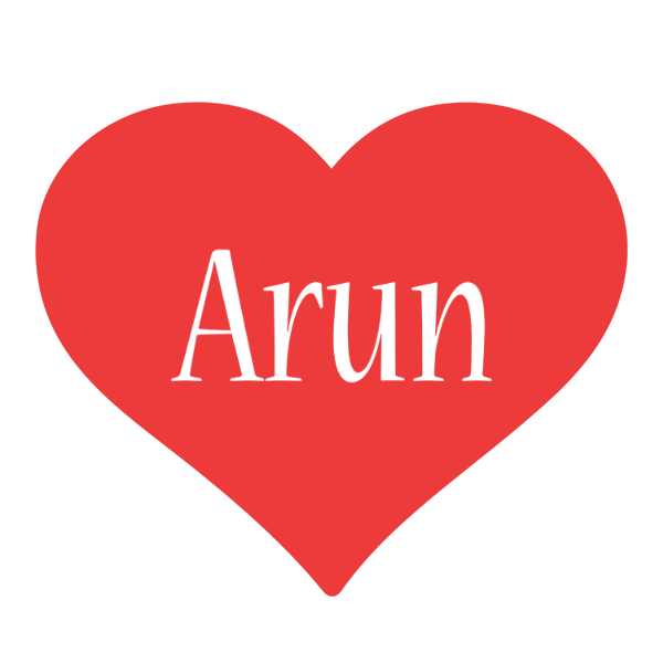 Arun love logo
