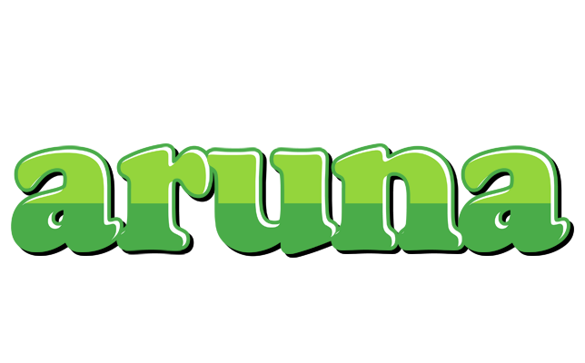 Aruna apple logo