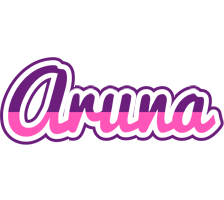 Aruna cheerful logo