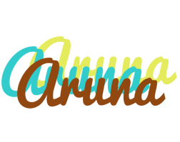 Aruna cupcake logo