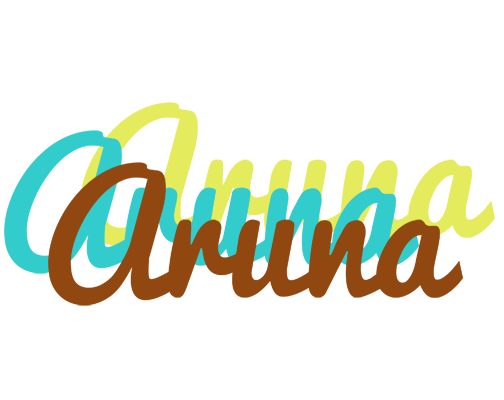 Aruna cupcake logo