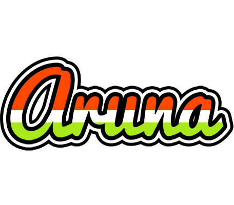 Aruna exotic logo