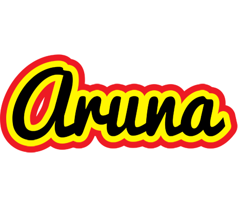 Aruna flaming logo