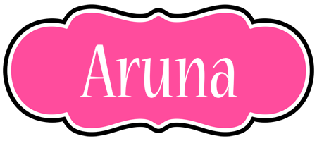 Aruna invitation logo