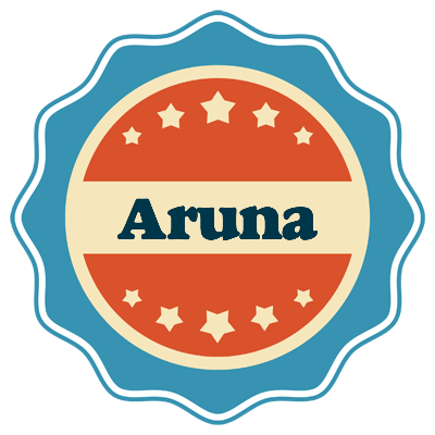Aruna labels logo