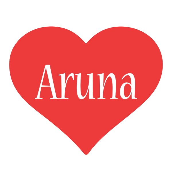 Aruna love logo