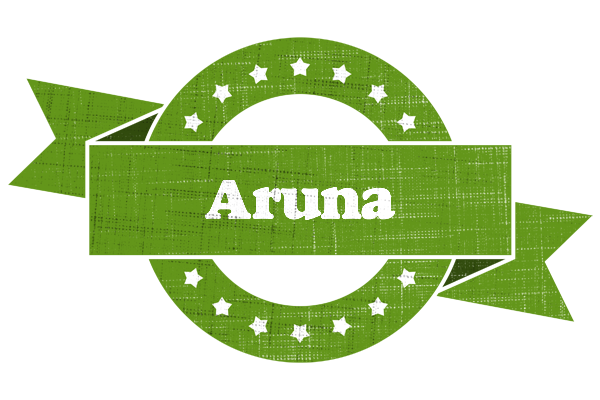 Aruna natural logo