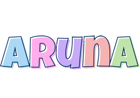 Aruna pastel logo