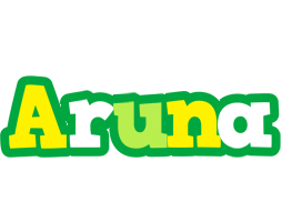 Aruna soccer logo
