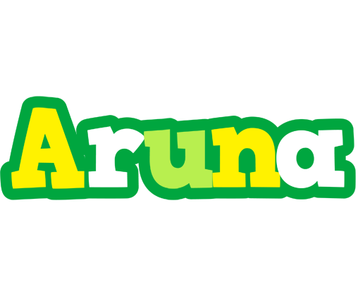Aruna soccer logo