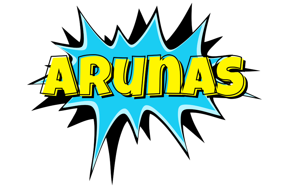 Arunas amazing logo