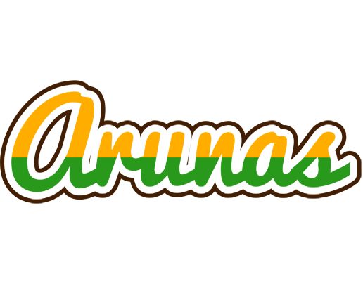 Arunas banana logo