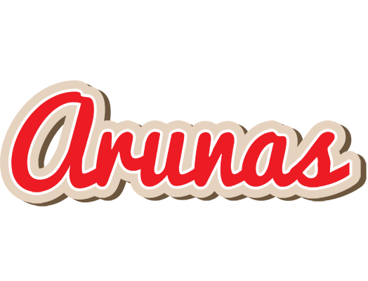 Arunas chocolate logo