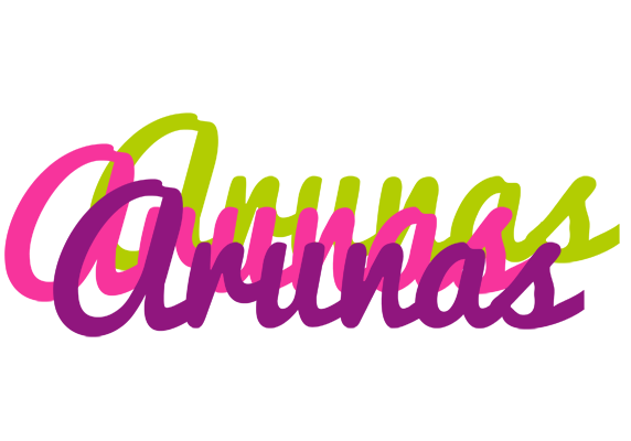 Arunas flowers logo
