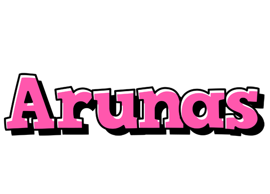 Arunas girlish logo