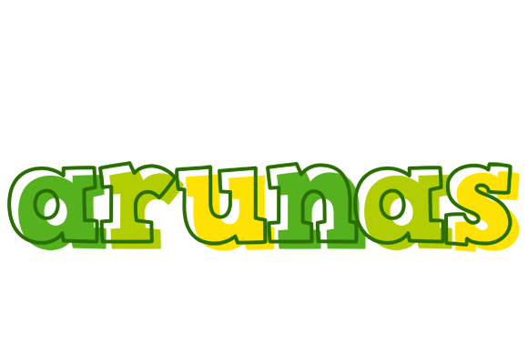 Arunas juice logo
