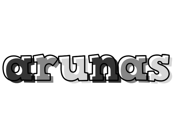 Arunas night logo