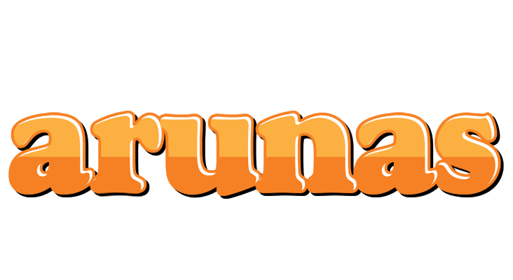Arunas orange logo
