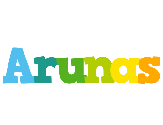 Arunas rainbows logo