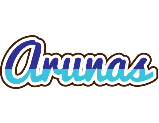 Arunas raining logo