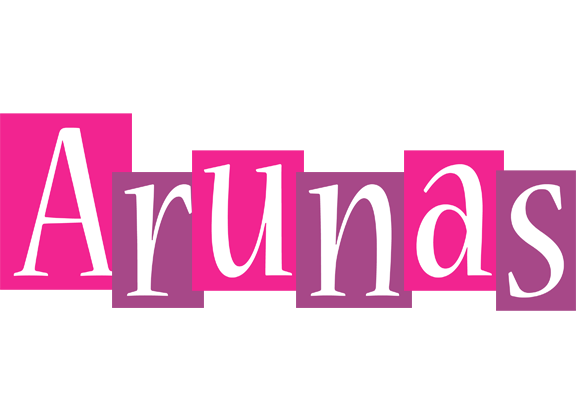 Arunas whine logo
