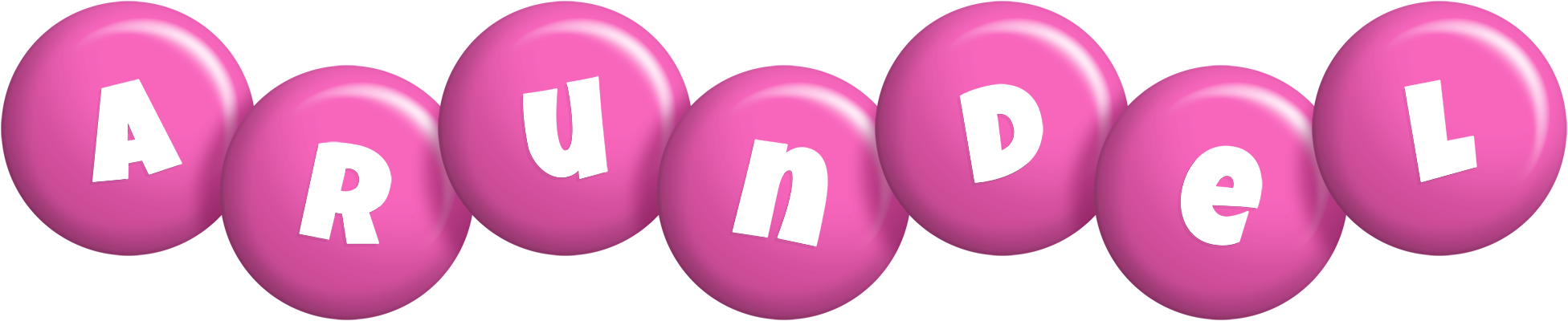 Arundel candy-pink logo